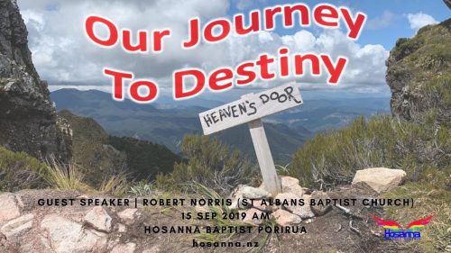 Our Journey to Destiny