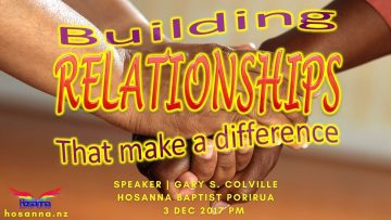 Building Relationships That Make a Difference