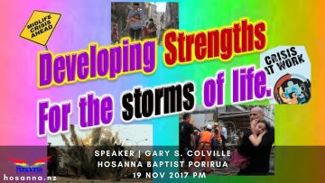 Developing Strengths For The Storms Of Life
