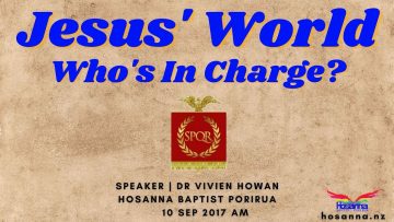 Jesus’ World | Who’s in Charge?