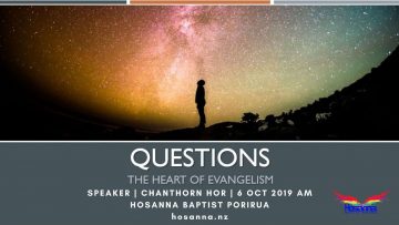 Questions: The Heart of Evangelism