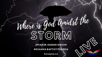 Where is God Amidst the Storm?