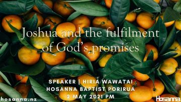 Joshua and The Fulfilment of Gods Promises